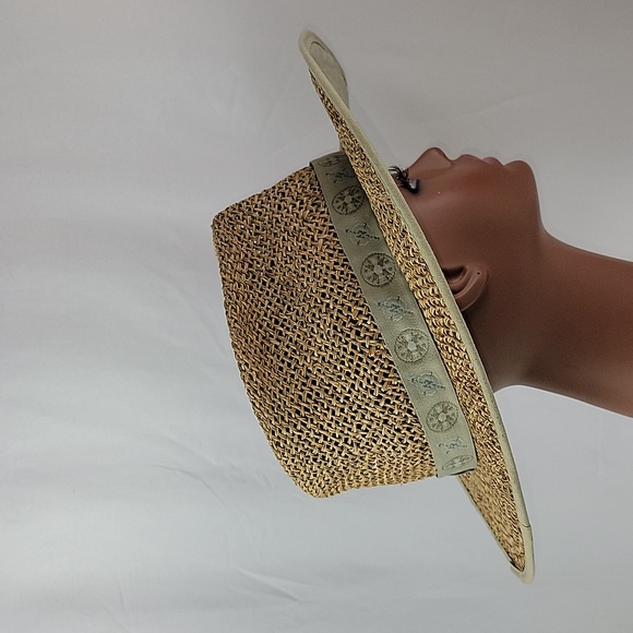 Columbia Sportwear Unisex SeaGrass Ecru Hat Grosgrain Compass Band - Picture 5 of 10